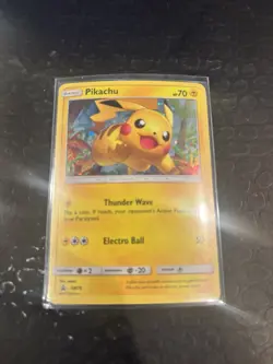 Pikachu SM76 Promo SM Black Star Promos Pokemon - Image 1