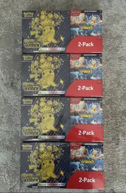 4 X Pokemon TCG Surging Sparks Costco Bundle ✅ $50 Off Code - Image 1