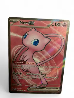 Pokemon TCG Mew ex 193/165 Sv: Scarlet & Violet 151 Ultra Rare Near Mint - Image 1