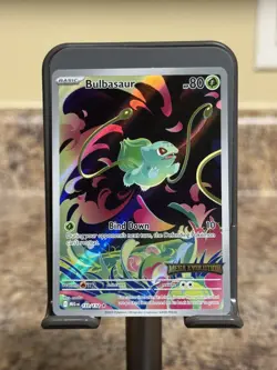 Bulbasaur 133/132 Full Art Mega Evolution Stamped Promo Pokemon - Image 1