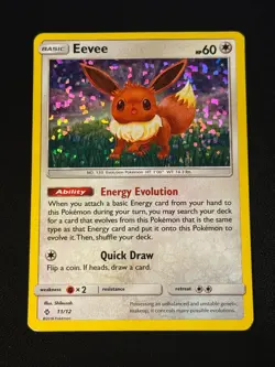 Eevee 11/12 2018 McDonalds Promo Holo Pokemon - Image 1