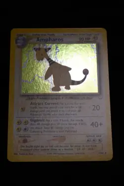 Ampharos 1/64 NM Neo Revelation Holo Pokemon TCG Near Mint - Image 3