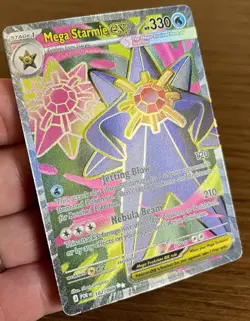 Pokemon TCG Mega Starmie EX 102/088 Perfect Order Ultra Rare Holo NM - Image 2