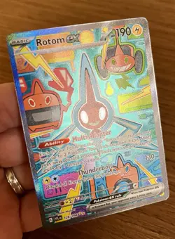 Pokemon TCG Rotom EX 126/94 Phantasmal Flames SIR Holo NM/Mint - Image 1