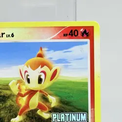 Pokemon Chimchar 56/100 Reverse Holo Majestic Dawn Platinum Stamped BK Promo LP - Image 4