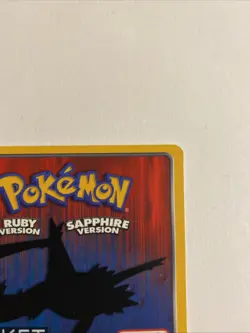 Pokemon Eon Ticket Promo e-Reader E Card Ruby & Sapphire NM - Image 3