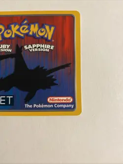 Pokemon Eon Ticket Promo e-Reader E Card Ruby & Sapphire NM - Image 4