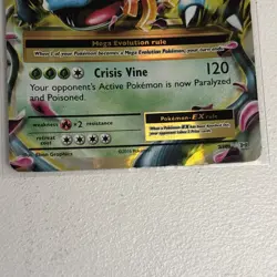 Pokemon TCG M Venusaur EX XY Evolutions 2/108 Mega Holo Rare - Image 3