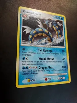 2008 Pokemon TCG Stormfront Gyarados Lv52 Holo Rare 19/100 Moderately Played - Image 2
