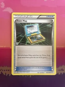 Pokemon Card Town Map Boundaries Crossed Uncommon 136/149 Near Mint - Image 1