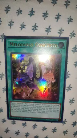 Yu-Gi-Oh! TCG Melodious Concerto 1st Edition Ultra Rare MP25-EN195 NM Card Holo - Image 3