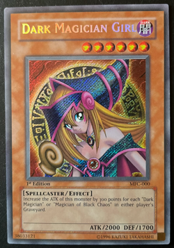 Yu-Gi-Oh! MFC-000 Dark Magician Girl 1st 1. AUFLAGE SECRET RARE - Image 3