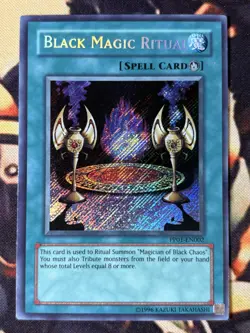 Yugioh: Black Magic Ritual - PP01-EN002 - Secret Rare - LP - Image 1
