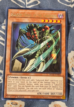 Shadow Ghoul of the Labyrinth - RARE - MAZE-EN002 - Yugioh - Image 1