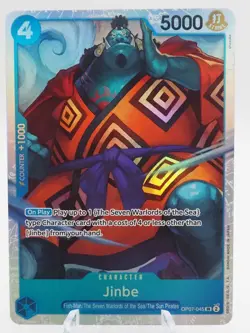 Jinbe OP07-045 Super Rare One Piece TCG - Image 1