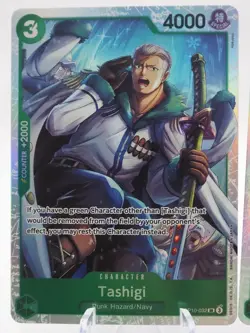 2x Tashigi OP10-032 Super Rare Royal Blood One Piece NM - Image 2