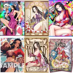 60pcs Trading Card ONE PIECE Perona Boa Hancock OPCG Card Sleeve 67X92mm - Image 1