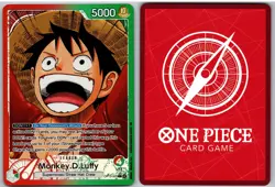 Monkey.D.Luffy (001) (Alternate Art) OP13-001 Carrying On His Will One Piece NM - Image 3