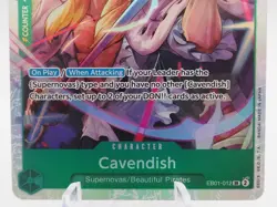 Cavendish EB01-012 Foil | NM | One Piece English - Image 2