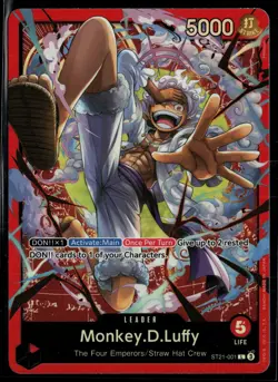 Monkey.D.Luffy (001) ST21-001 Starter Deck EX: Gear 5 Leader - Image 1