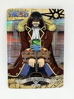 One Piece CCG Gold D Roger Special Doujin Kawaii Holo Art Card - Image 1