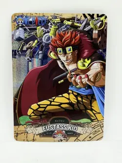 One Piece CCG Eustass Kid Special Doujin Kawaii Holo Art Card - Image 1