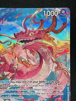 CARD ONE PIECE TCG - Kouzuki Momonosuke Alternate Art OP10-028 NEAR MINT English - Image 3