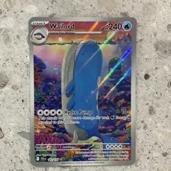 Wailord - 162/159 - Illustration Rare - Journey Together - Pokemon Card - NM/M - Image 1