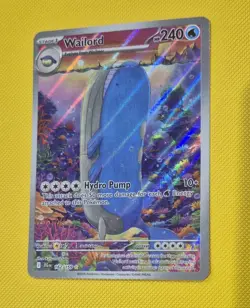 Wailord 162/159 Illustration Rare Journey Together Pokemon NM/M - Image 1