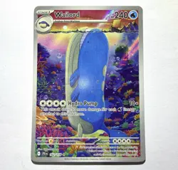 Wailord • 162/159 • Illustration Rare • Journey Together JTG • NM • Pokemon - Image 1