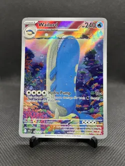 Wailord 162/159 Illustration Rare Journey Together Pokemon NM/M - Image 1