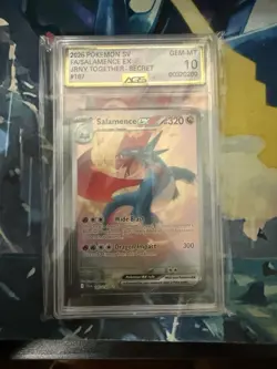 Salamence EX 187/159SV09: Journey Together Holo Card Near Mint Condition - Image 1