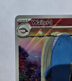 Pokemon TCG Wailord 162/159 Illustration Rare SV09 Journey Together Holo NM - Image 3