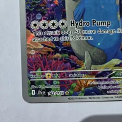 Pokemon TCG Wailord 162/159 Illustration Rare SV09 Journey Together Holo NM - Image 5