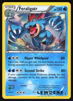 Feraligatr - 17/119 - Holo Rare - Phantom Forces - Pokemon Card - Image 1