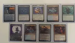 Magic The Gathering 9 Card Lot EOE Edge Of Eternities MTG TCG Rares & Mythics - Image 1