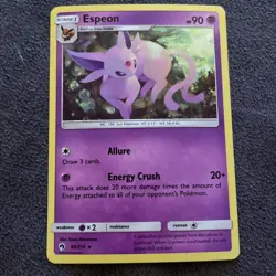 Espeon 89/214 Lost Thunder Holo Pokemon Trading Card Game - Image 1
