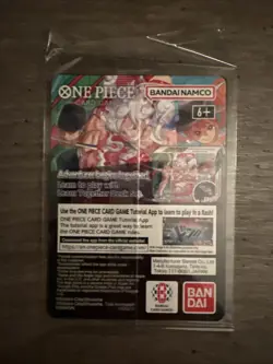 🔥One Piece Monkey D. Luffy US Voyage College Basketball Promo Card - SEALED🔥 - Image 2