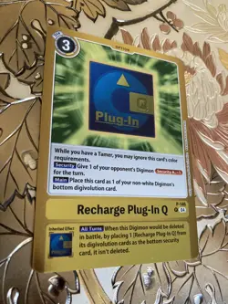 Digimon Card Game Recharge Plug-In Q P-146 P Special Limited Set - Image 1