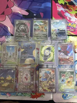 Pokemon Cards Full Art Item 11 Card Lot - Image 1