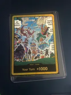DON!! Card (Egghead) (Gold) The Azure Sea's Seven Foil - Image 1