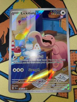 Lickitung 180/162 Pokemon TCG SV05: Temporal Forces Holo Card NM/M Condition - Image 1