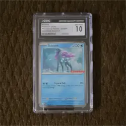 Pokemon Suicune CGC Gem Mint 10 Phantasmai Flames GameStop Exclusive Card - Image 3