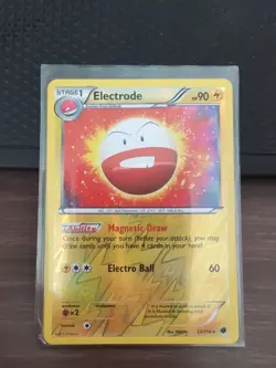Pokemon Plasma Freeze Electrode Reverse Holo Card #33/116 - Image 1