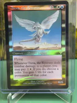 Treva, the Renewer Invasion Foil MTG magic the gathering creature dragon legend - Image 1