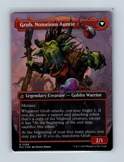 Grub, Storied Matriarch (Borderless) 289 Lorwyn Eclipsed Magic: The Gathering LP - Image 2