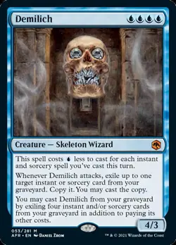 Demilich [Dungeons & Dragons: Adventures in the Forgotten Realms] Magic MTG - Image 1