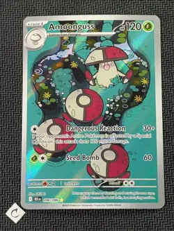 Amoonguss 096/086 - Black Bolt Illustration Rare English Pokemon TCG NM - Image 1