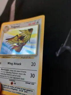 Pokemon TCG Pidgeot 8/64 Jungle Set Holo Rare Misprint Error No Symbol WOTC MP - Image 5