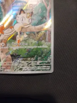 Pokemon Meowth 106/094 – Phantasmal Flames – English IR (Illustration Rare) - Image 5